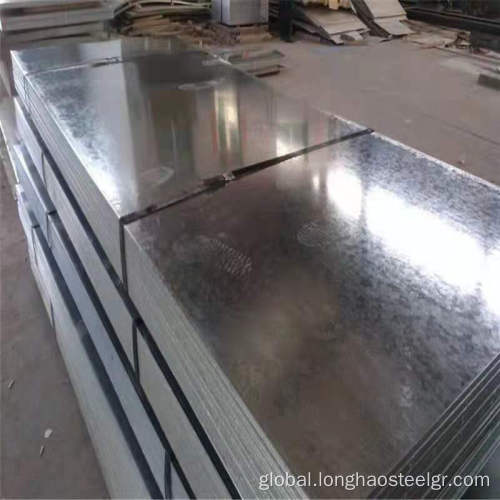 Galvanized Steel Plate DX51D+Z275 ZINC coated Hot Dipped steel Plate Manufactory